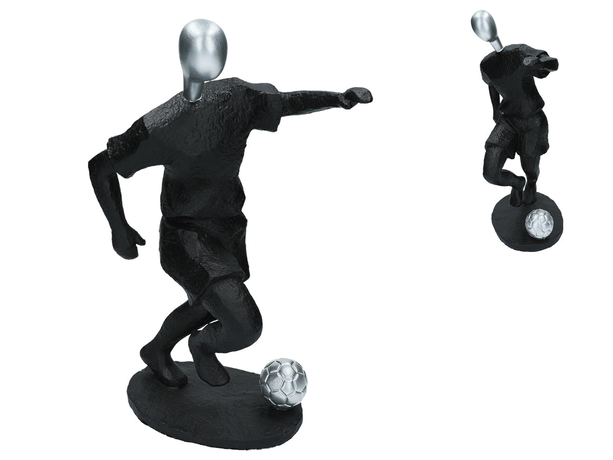 Statuetta di calciatore 36 cm, personalizzabile con incisione