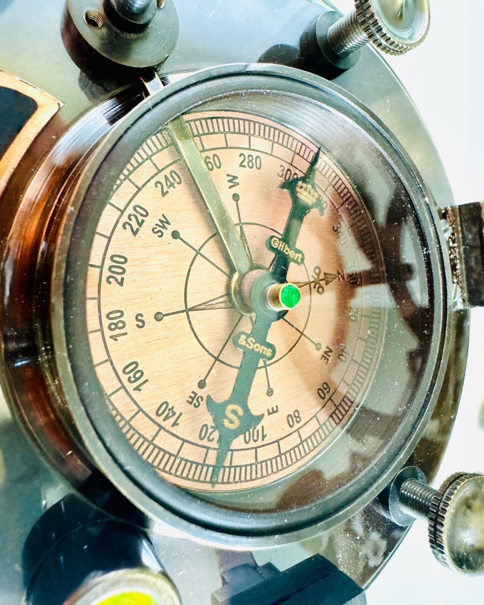 Antico Compasso di Navigazione Premium con Possibilità di Incisione – Fatto a Mano