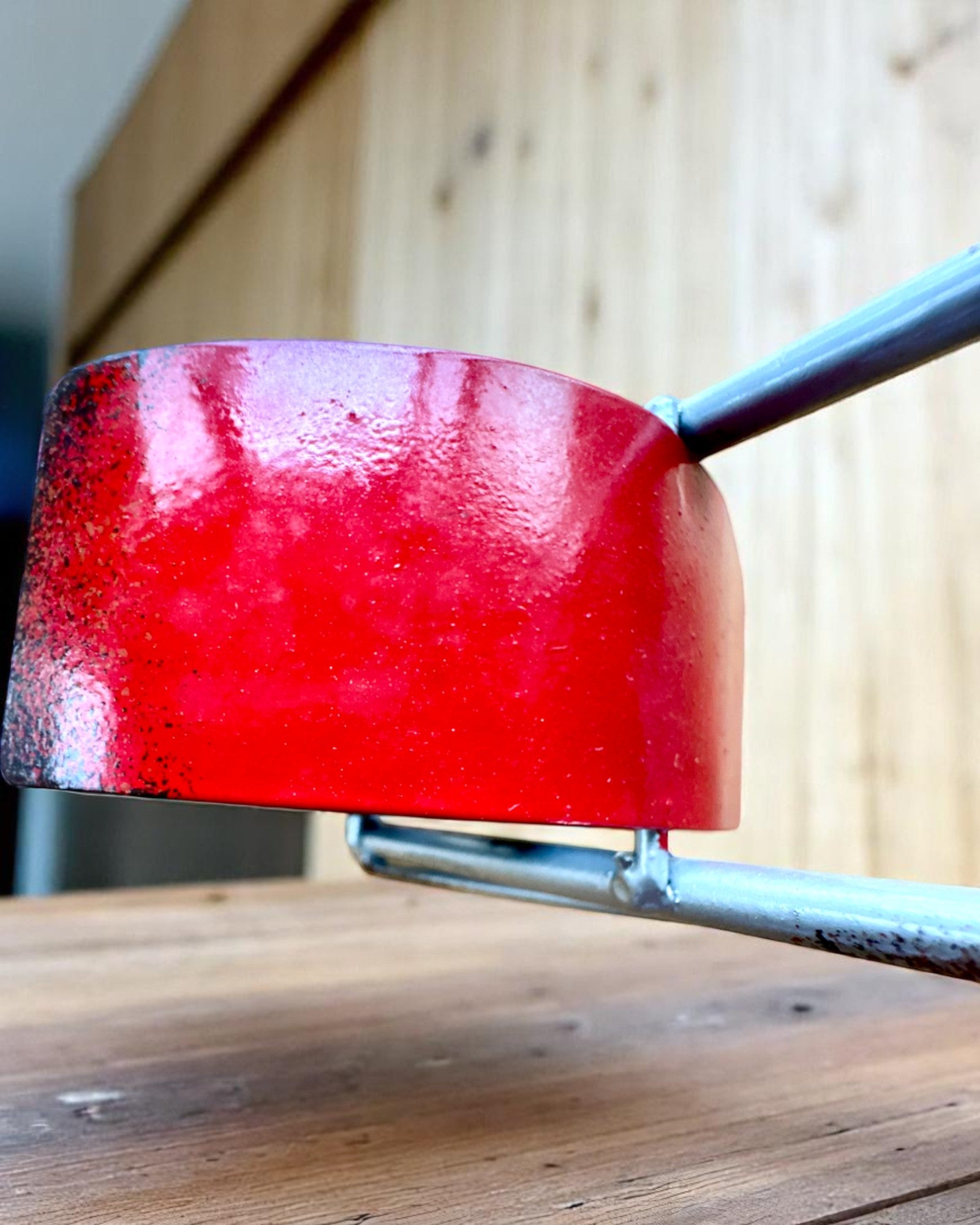 Portabottiglie in Metallo 40 cm di lunghezza, a forma di motocicletta con possibilità di incisione per regalo