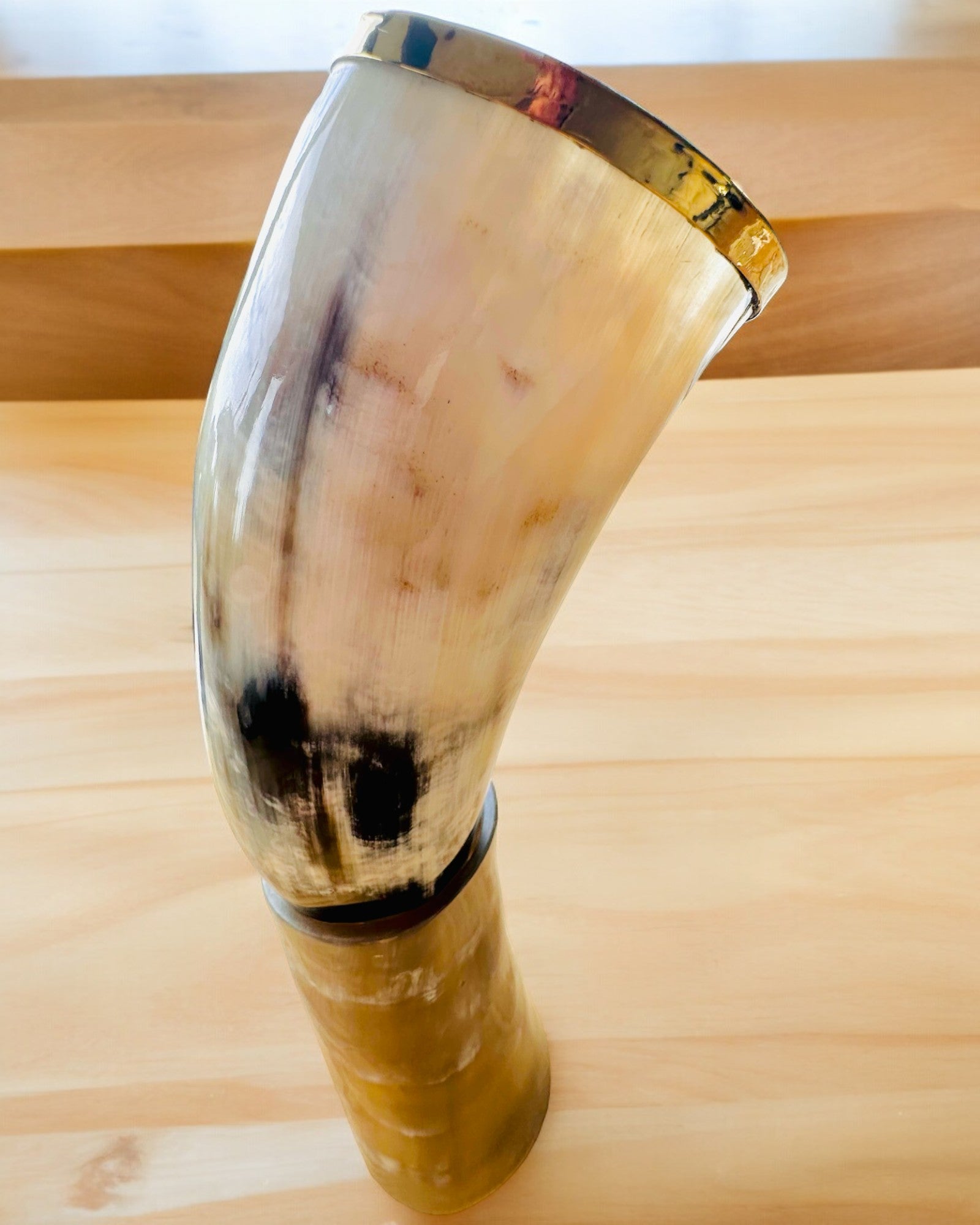 Tazza Corno "Viking Valor" - Incisa a Mano, Qualità Premium - 4 varianti disponibili