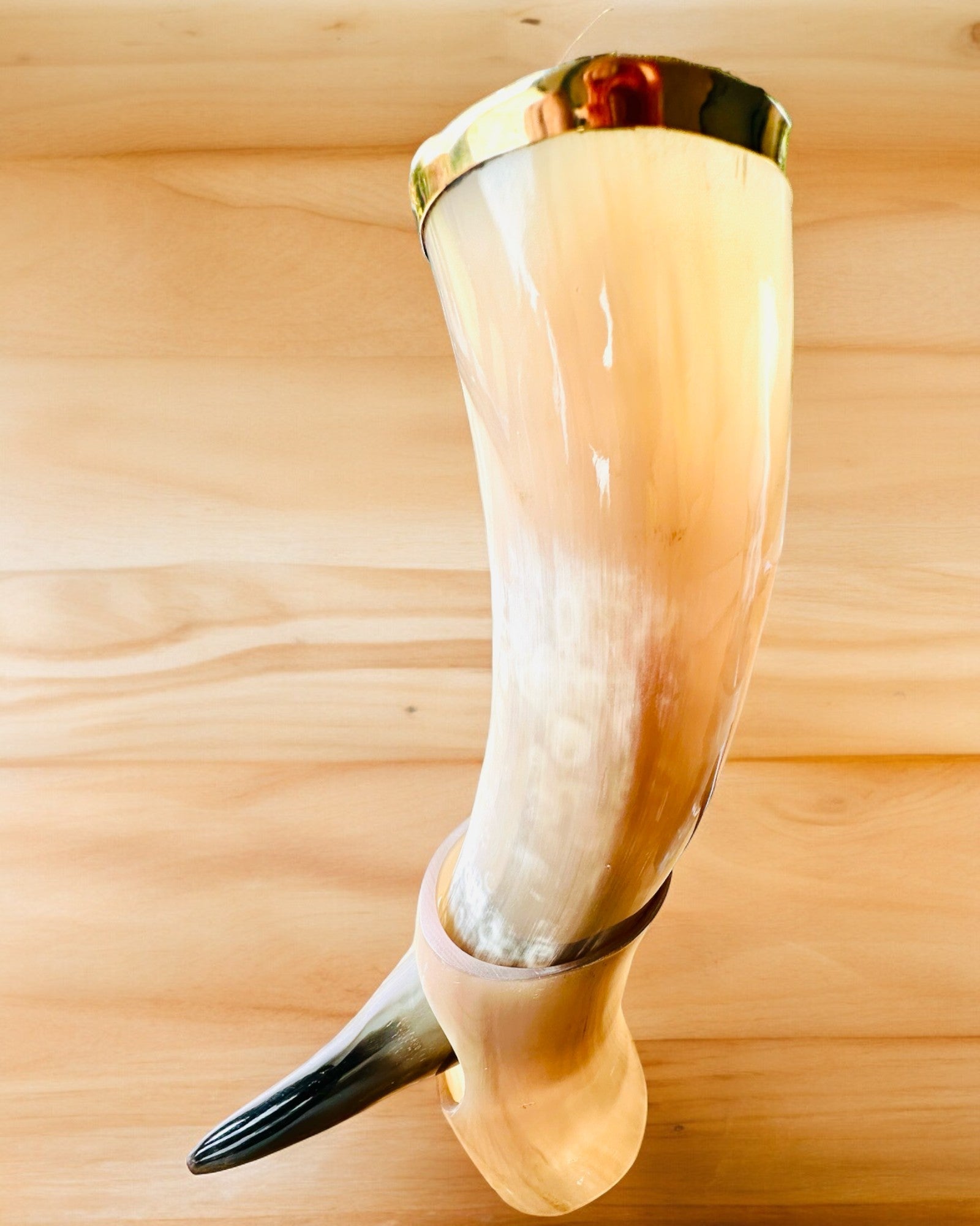 Tazza Corno "Viking Valor" - Incisa a Mano, Qualità Premium - 4 varianti disponibili