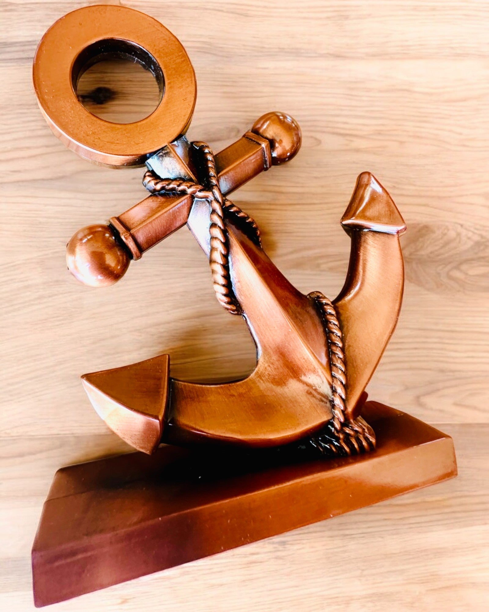 Ancora Decorativa in Alluminio - Elegante Decorazione con Possibilità di Incisione - 3 varianti di colore