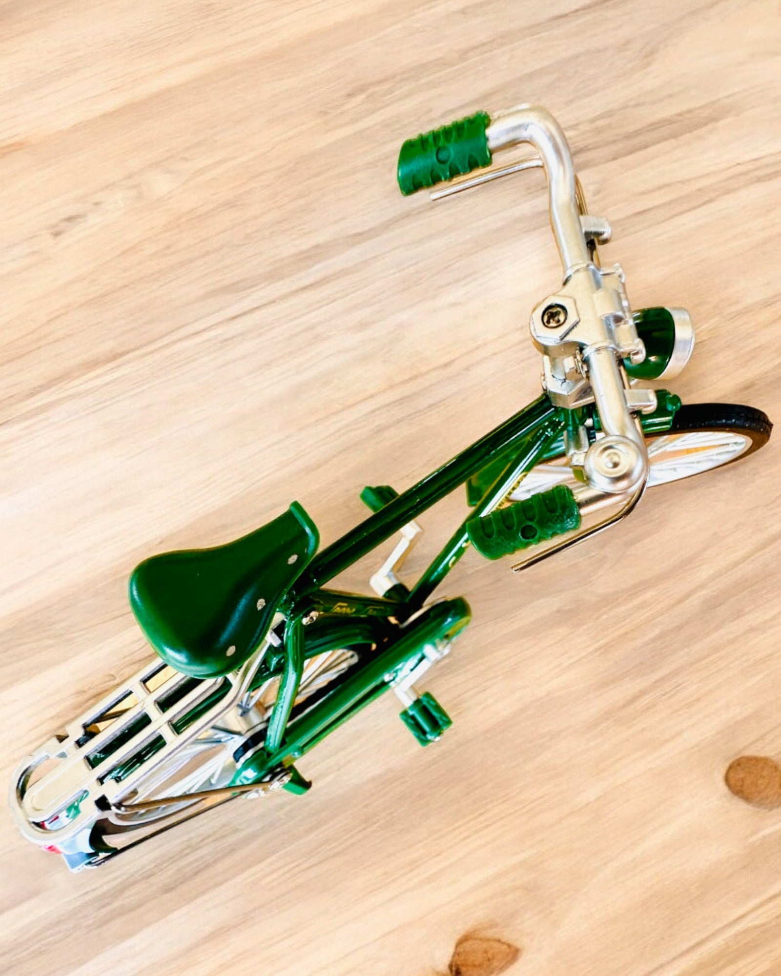 Modello di bicicletta "Retro Classic" - Miniatura con Incisione, ideale come regalo