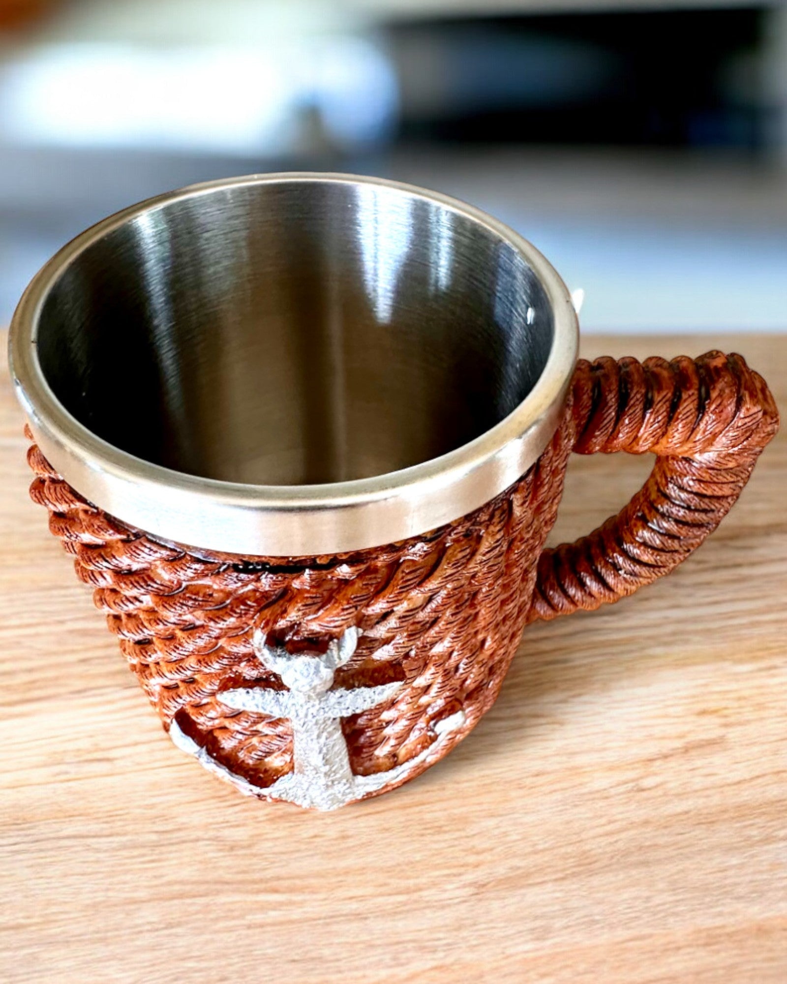 Boccale "Morski Skarb" in Acciaio Inossidabile, possibilità di personalizzazione con incisione per regalo