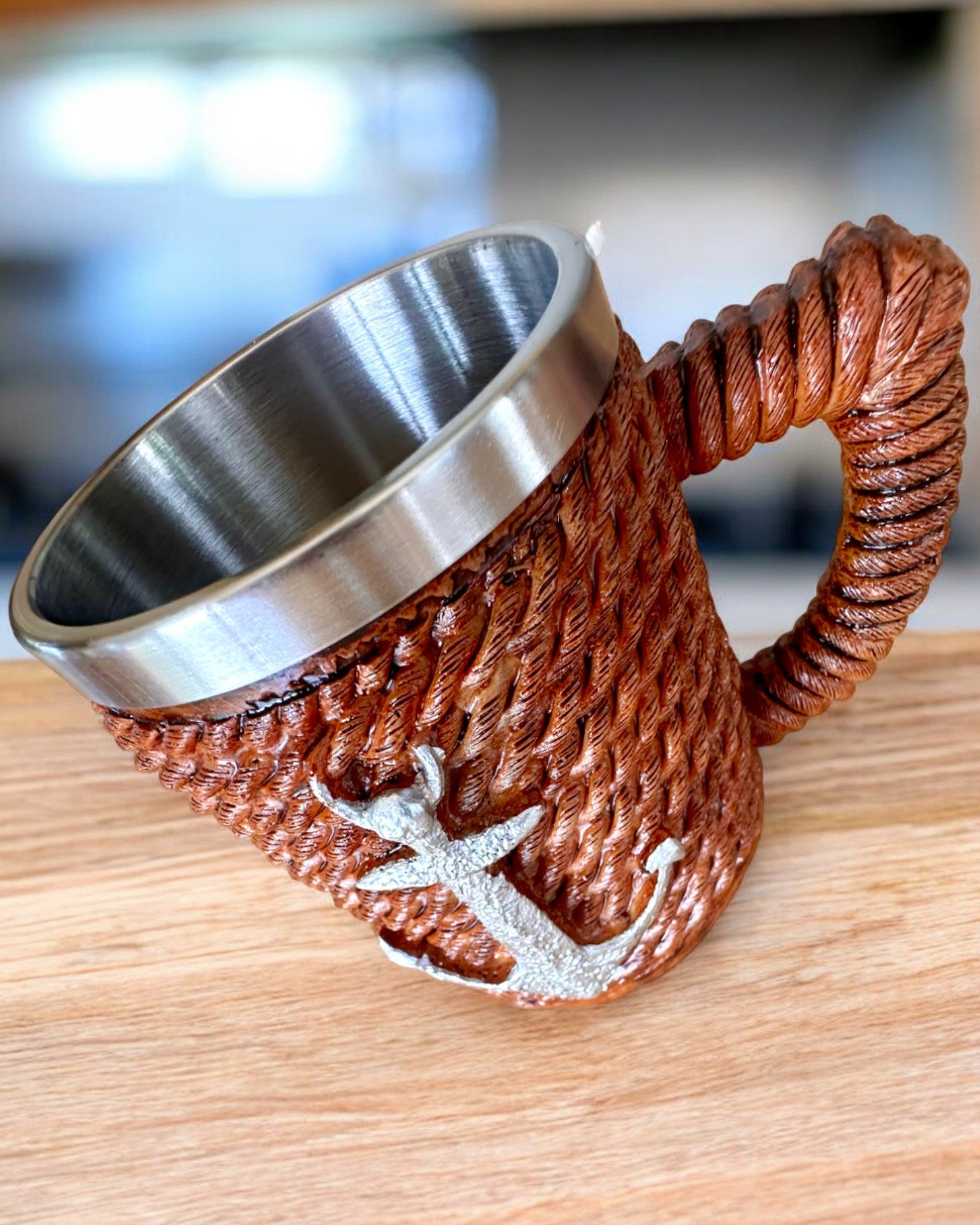 Boccale "Morski Skarb" in Acciaio Inossidabile, possibilità di personalizzazione con incisione per regalo