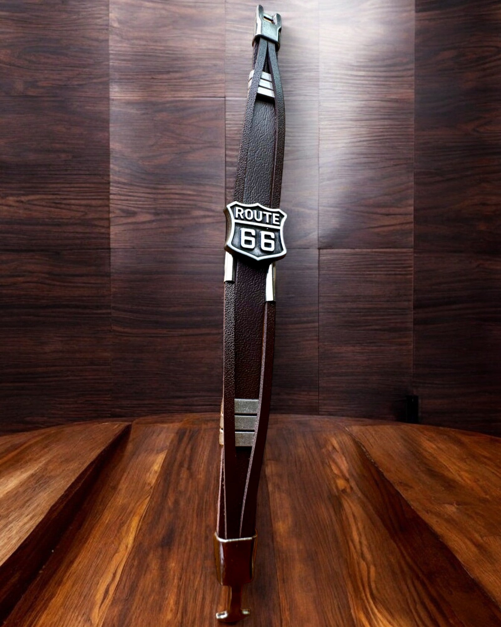 Braccialetto del Viaggiatore Route 66 - possibilità di personalizzazione con incisione