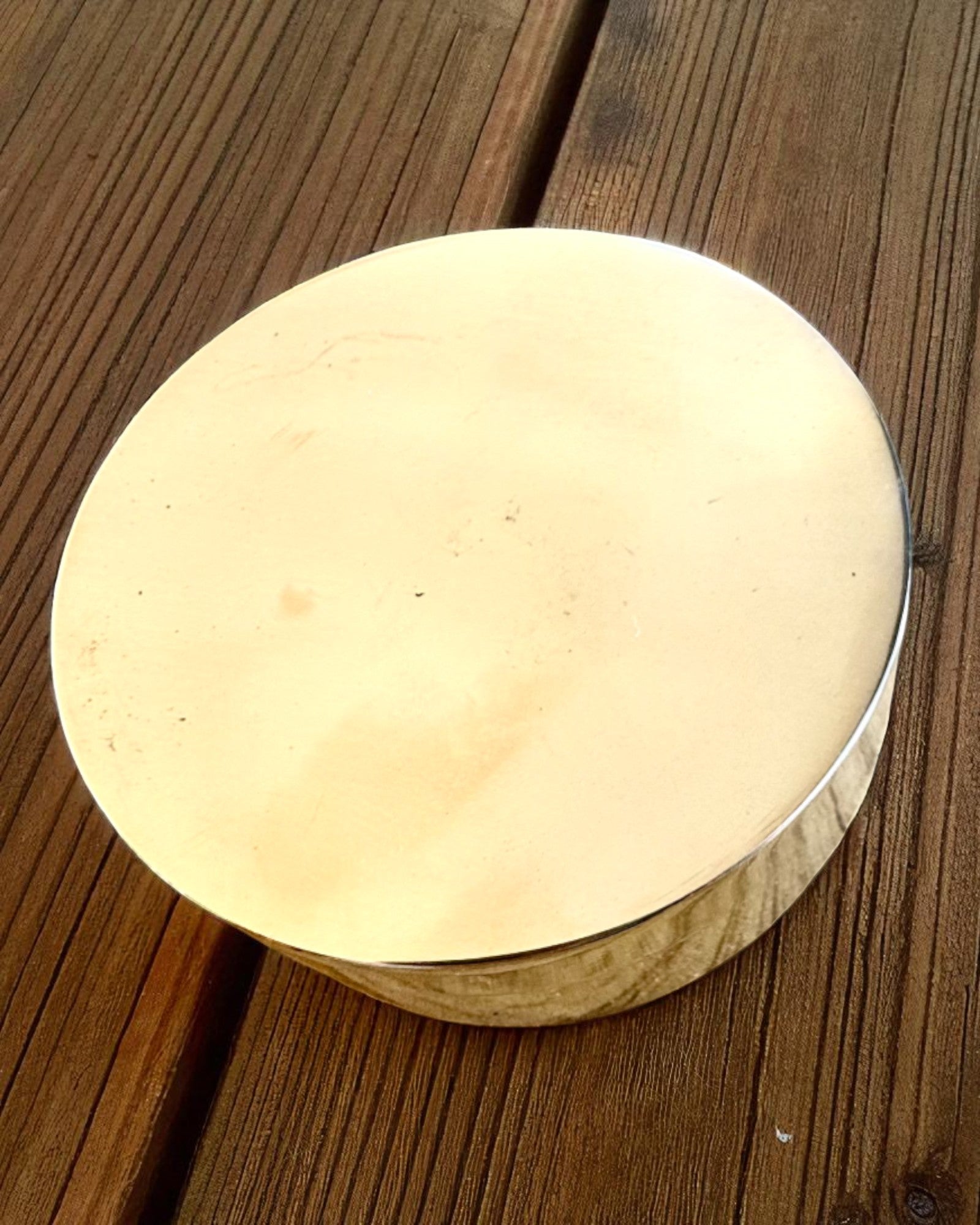 Bussola Solare Voyager 7cm – orologio solare in ottone con bussola, personalizzazione con incisione per regalo