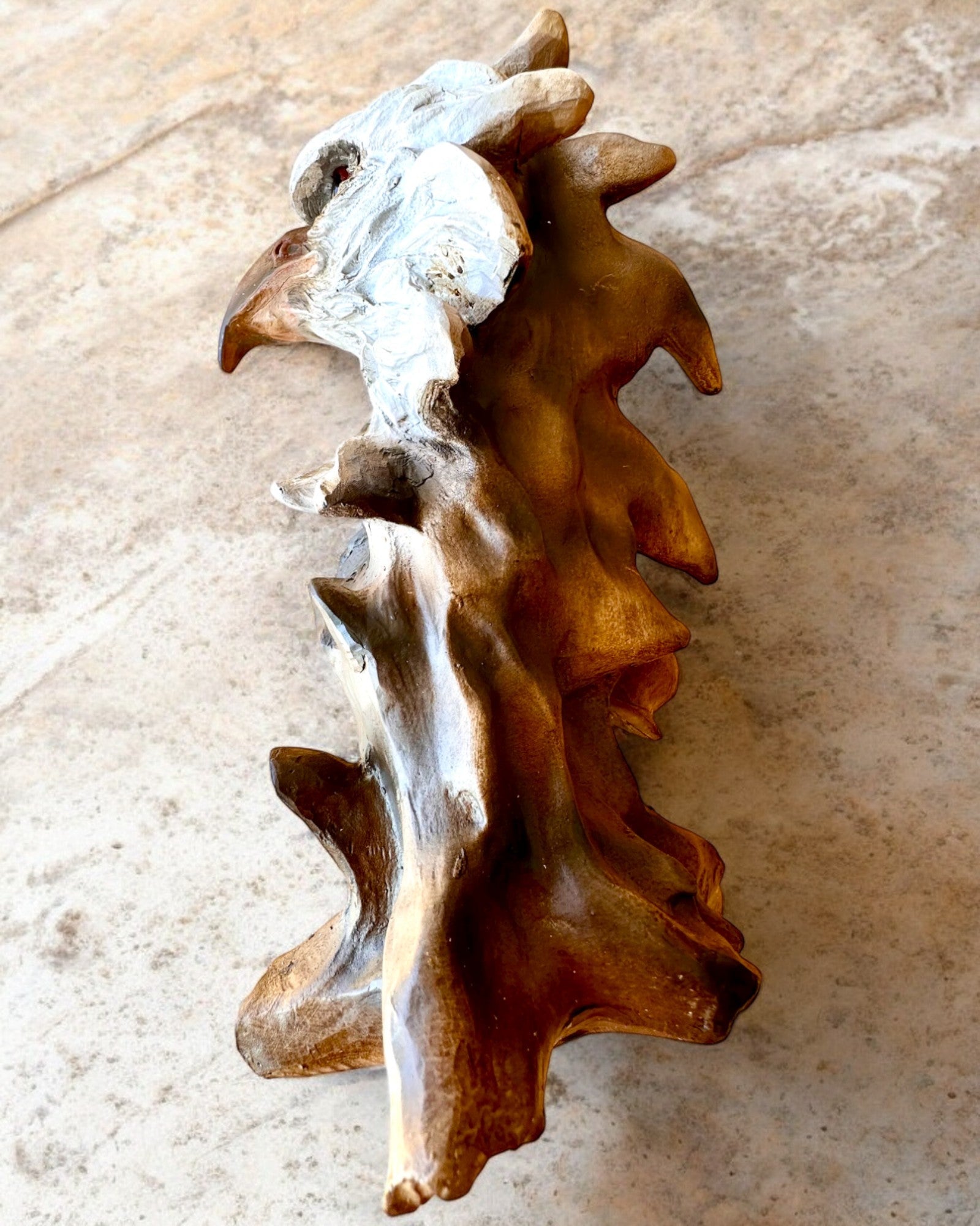 Aquila della Libertà Scultura in Resina con Possibilità di Incisione per regalo 26.5 cm di altezza