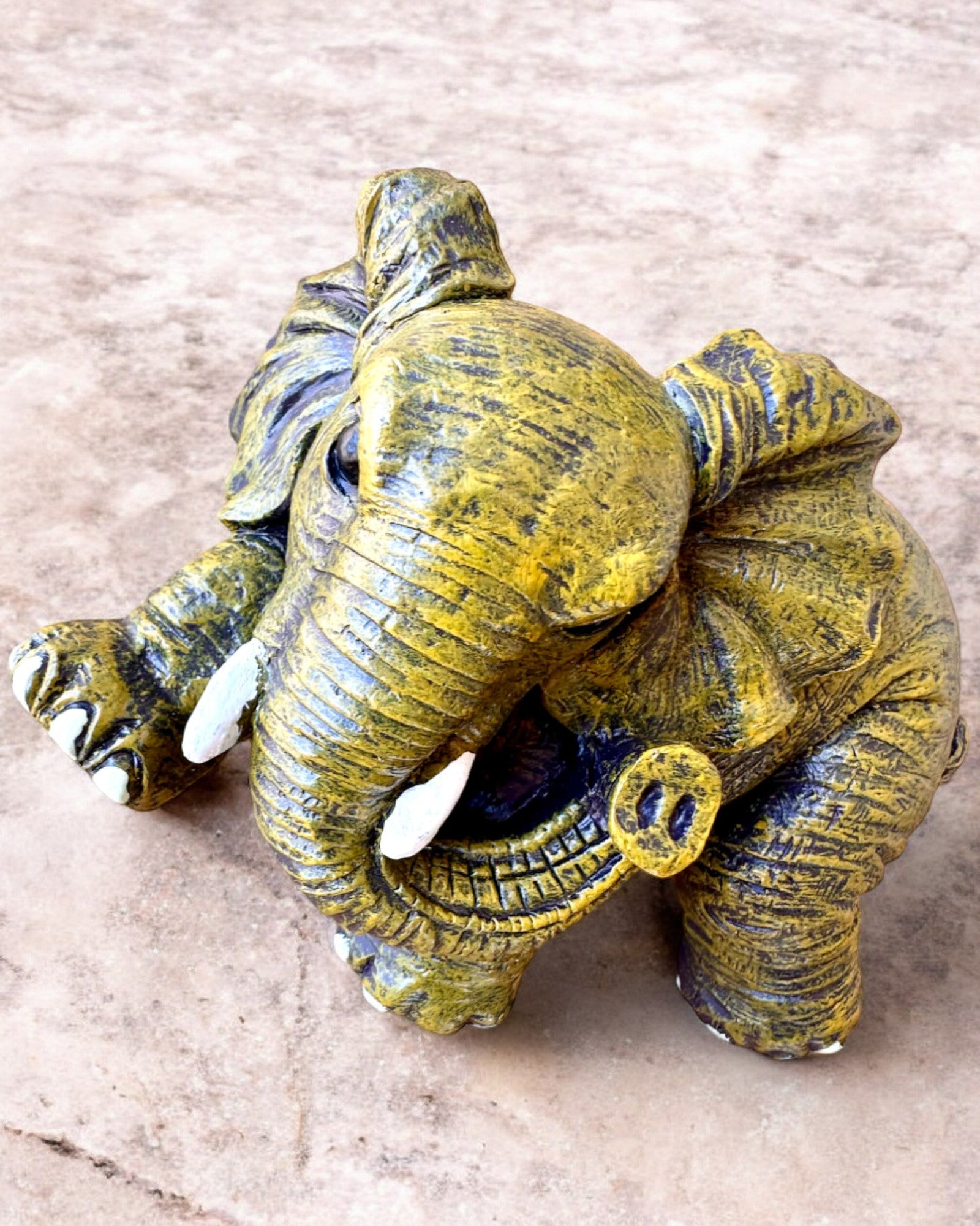 Figura di elefante "Piccolo Fortunato" con possibilità di incisione per regalo