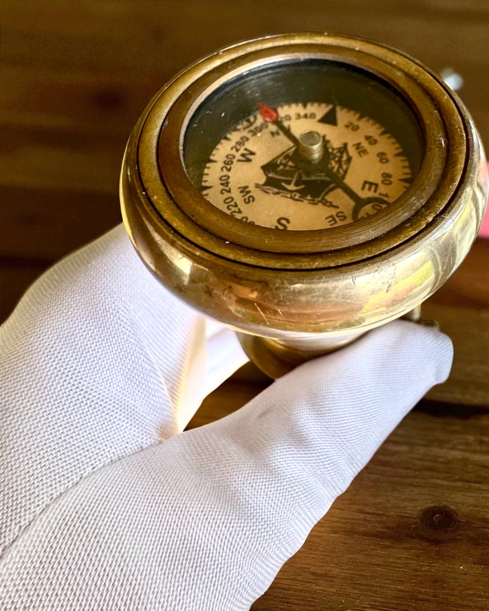 Bastone Navigatore 2.0 con bussola e cannocchiale nascosto, possibilità di personalizzazione con incisione come regalo