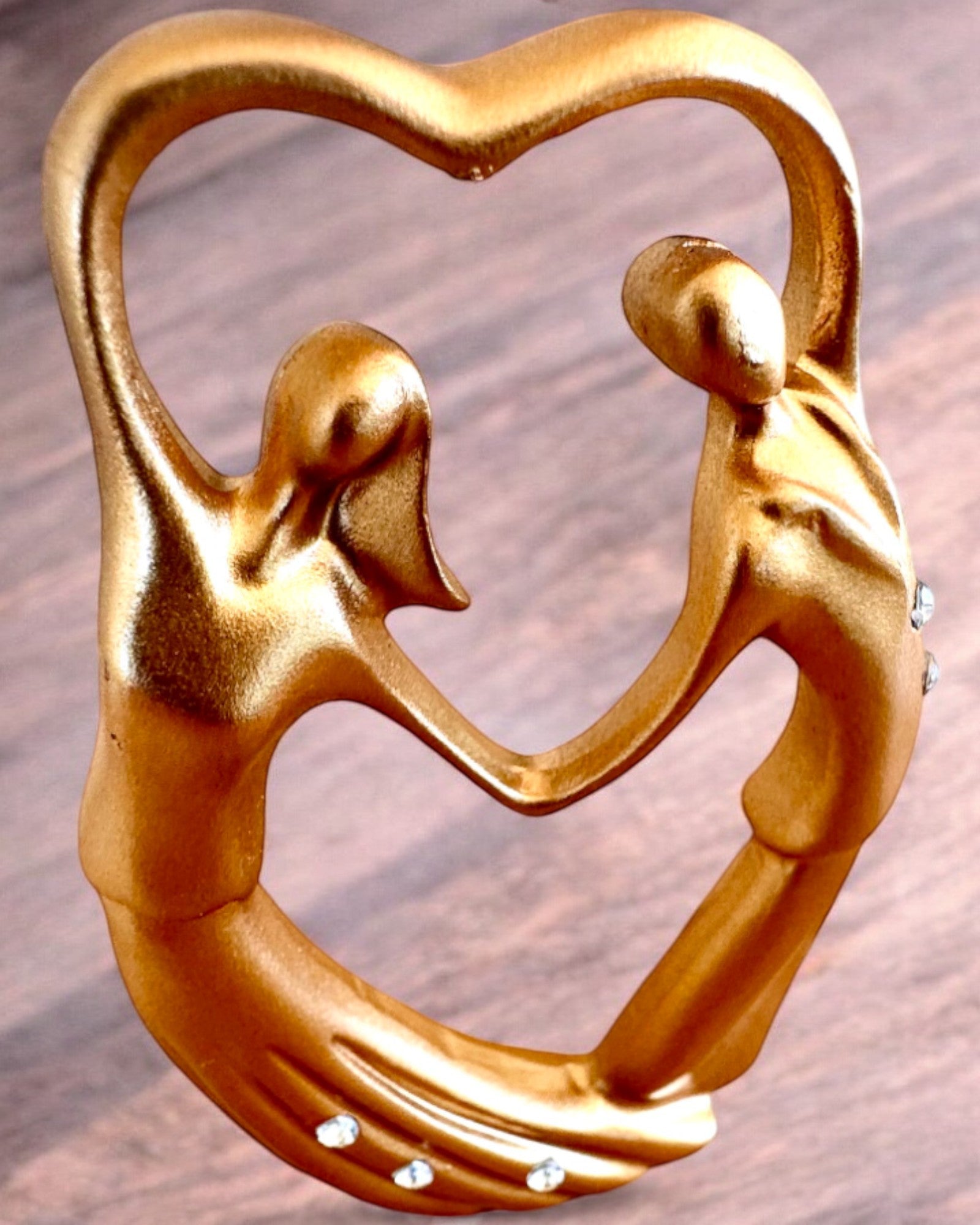Figura simbolo d'amore - "Eterna Vicinanza" per regalo, personalizzazione con incisione