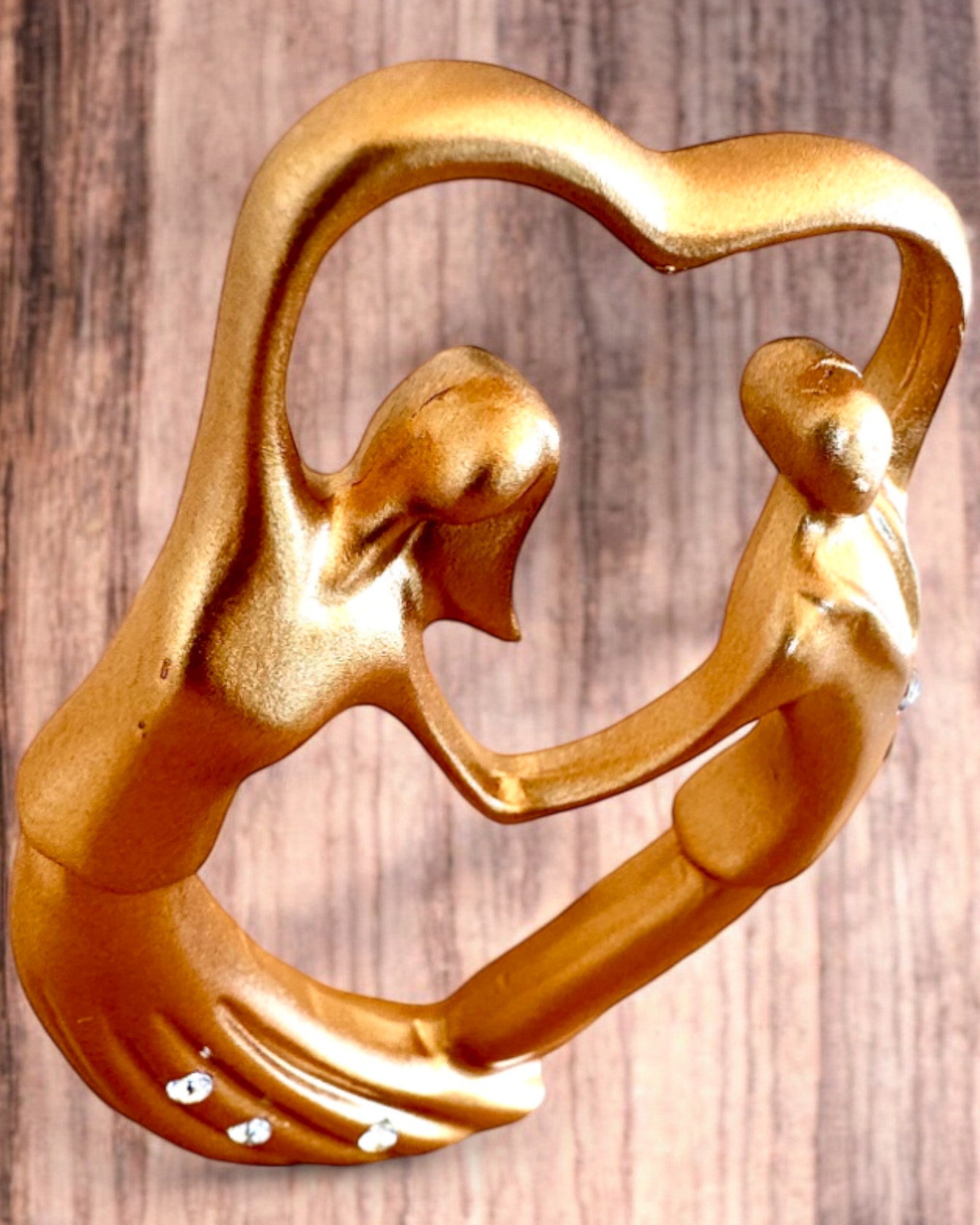 Figura simbolo d'amore - "Eterna Vicinanza" per regalo, personalizzazione con incisione