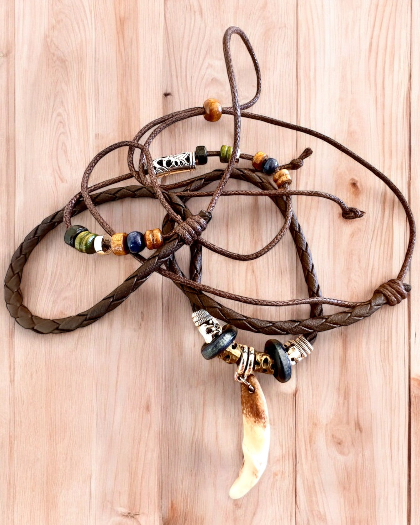 Wilczy Ząb - Collana del Potere - possibilità di personalizzazione con incisione per regalo