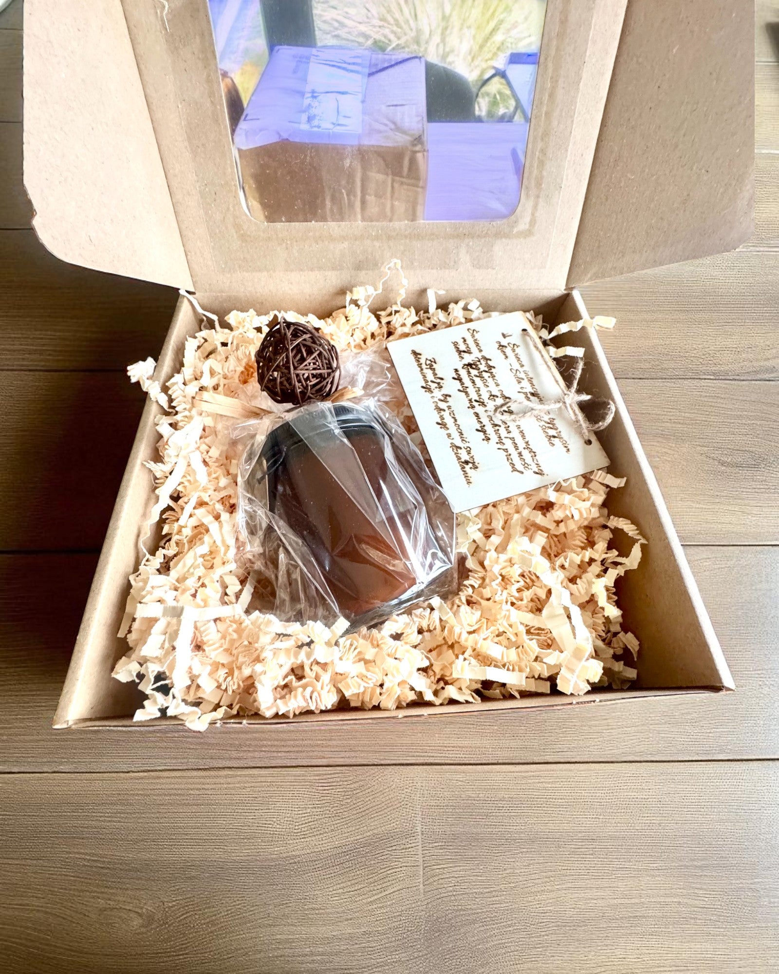 Candela Intenzionale Potere della Tigre – Fiducia in se stessi e prosperità, 250 ml, possibilità di personalizzazione del coperchio per regalo