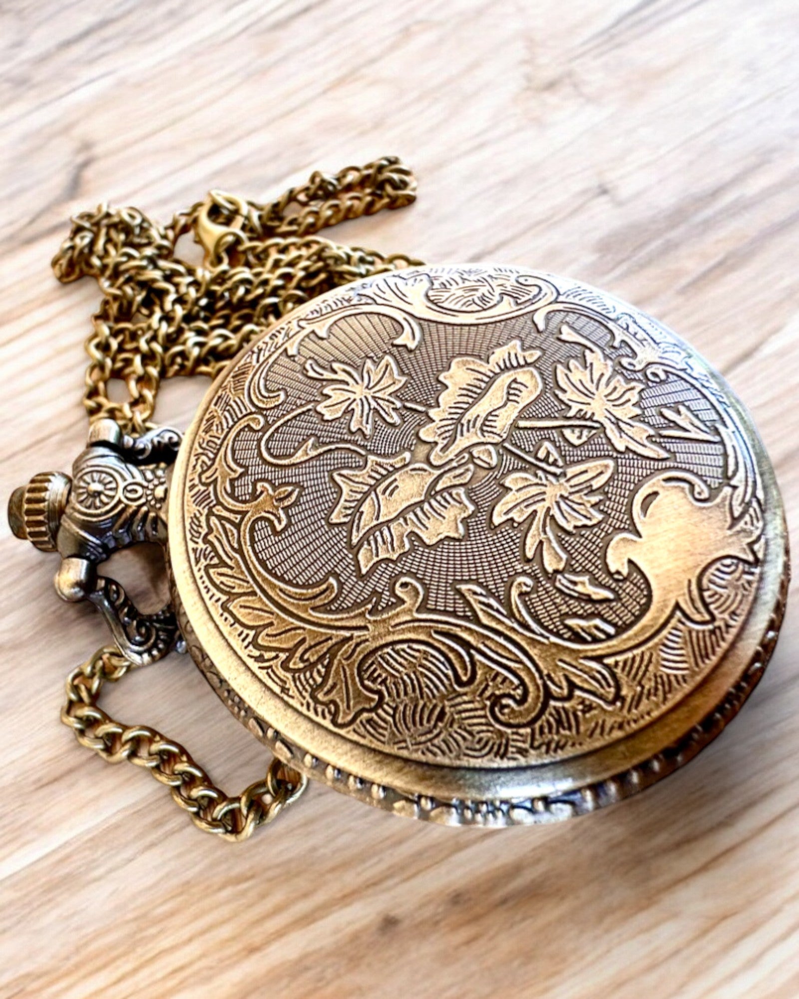 Orologio da tasca "Vintage Charm" personalizzazione con incisione per regalo