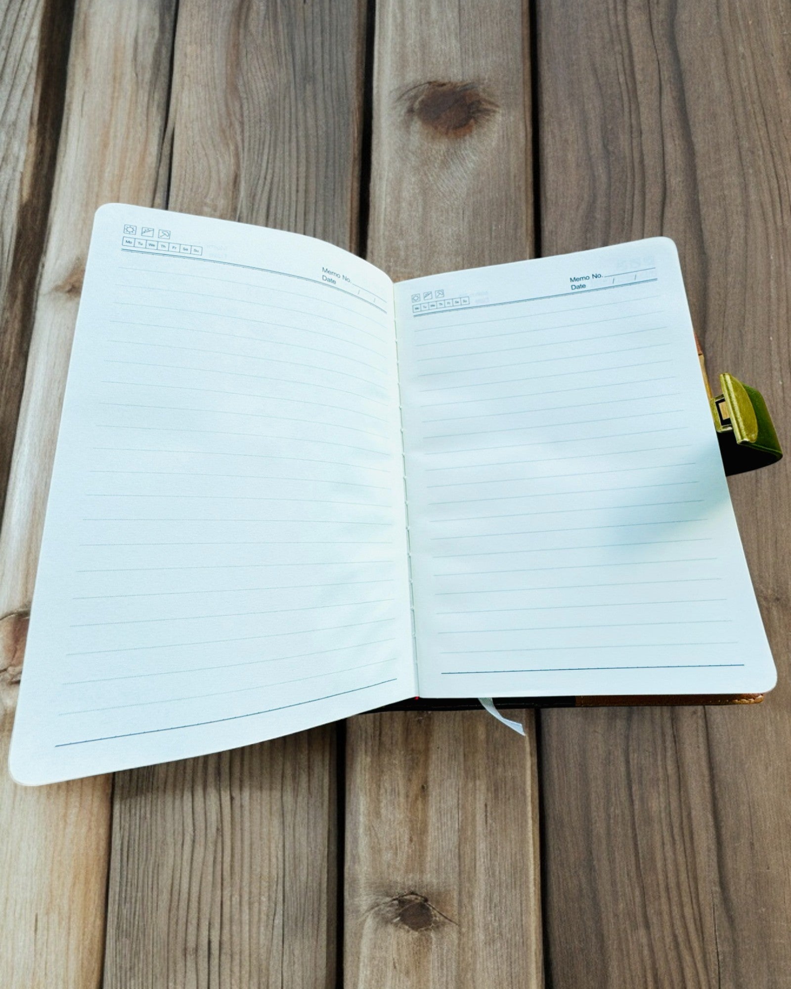 Taccuino in Pelle Esclusivo "Sekretnik" A5 con Serratura a Combinazione - personalizzazione con incisione