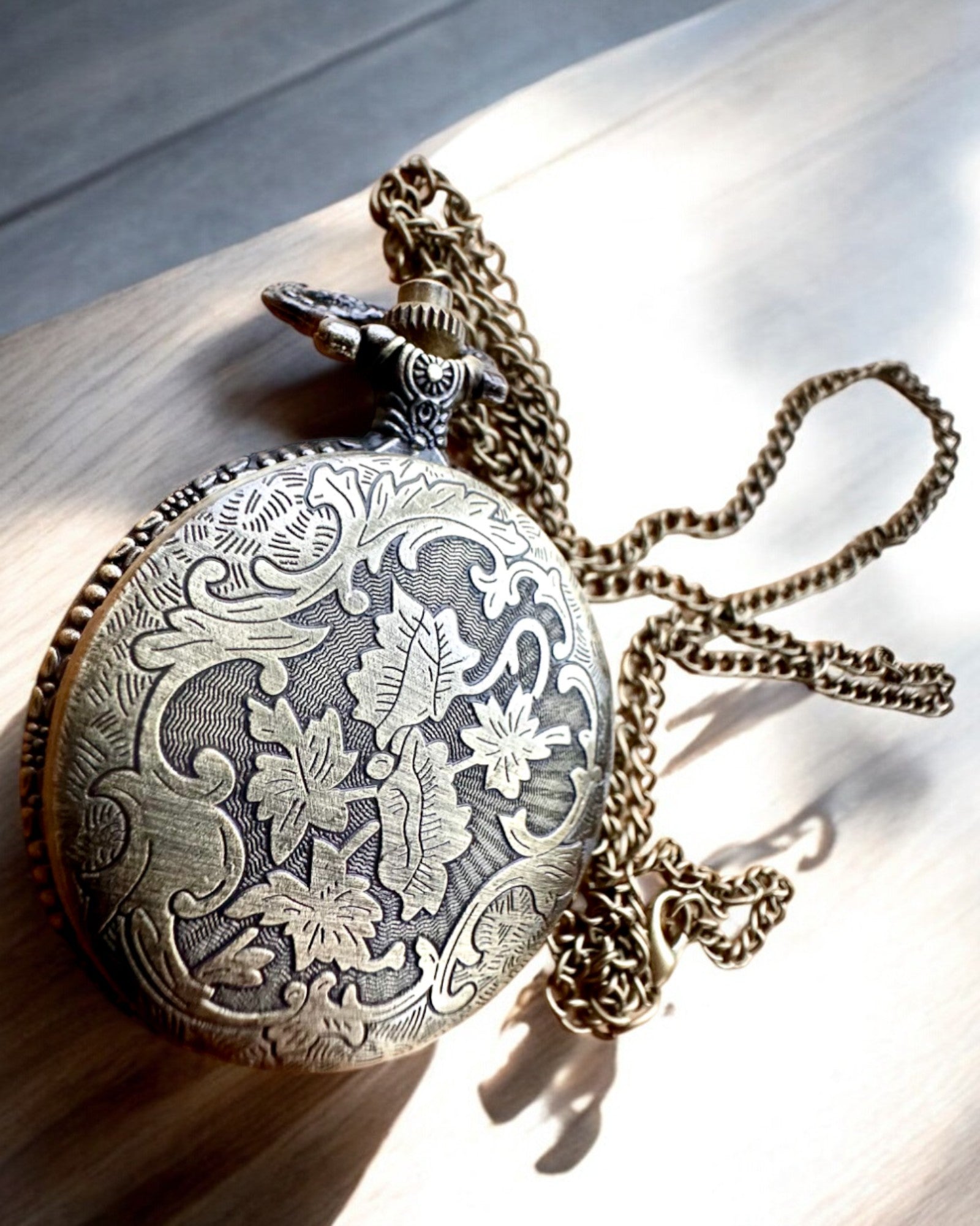 Orologio da Tasca Locomotiva del Tempo con incisione, come regalo, motivo treno