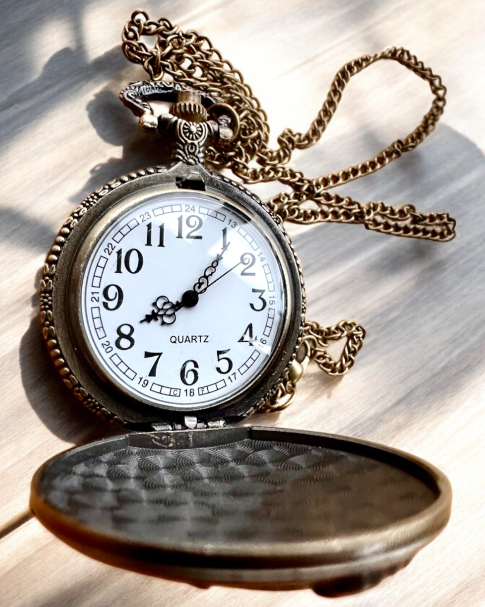 Orologio da Tasca Locomotiva del Tempo con incisione, come regalo, motivo treno