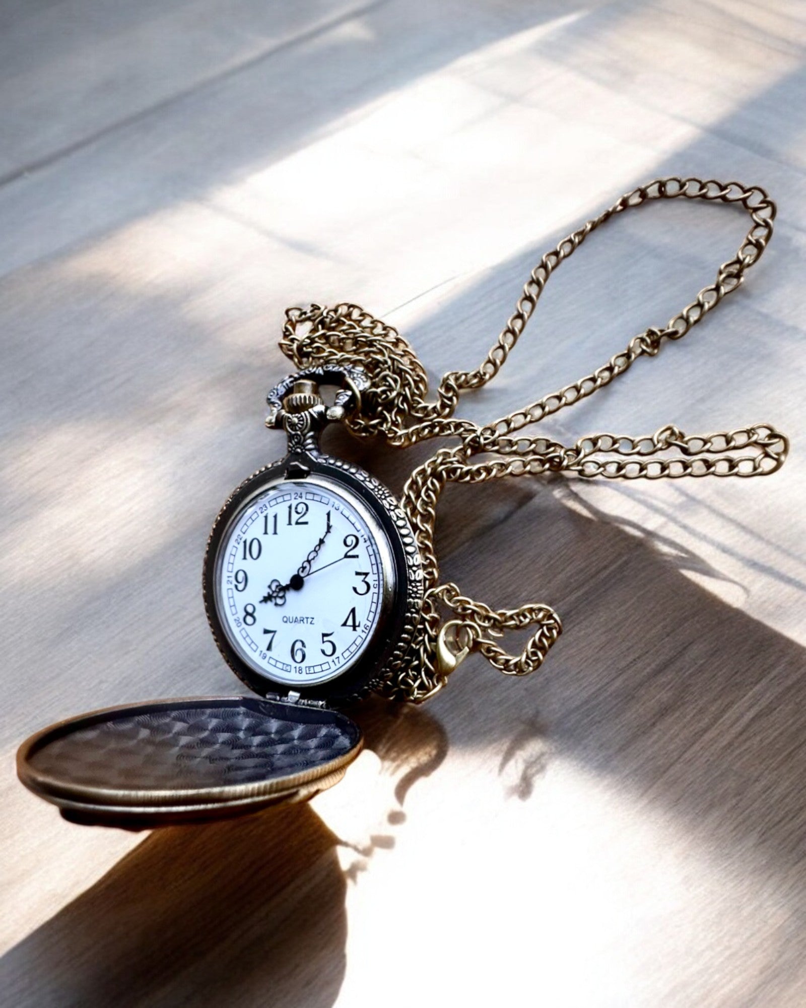 Orologio da Tasca Locomotiva del Tempo con incisione, come regalo, motivo treno