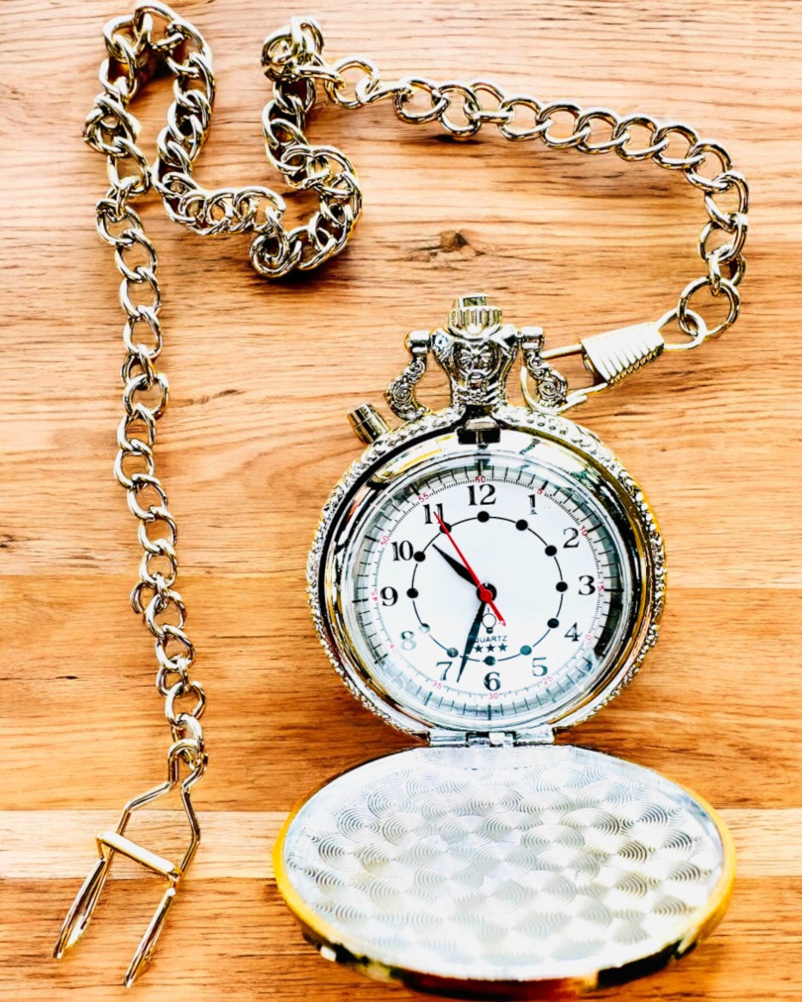 Orologio da Tasca "Motocyklowy Elegancik 2" – Incisione per regalo, 3 varianti di colore