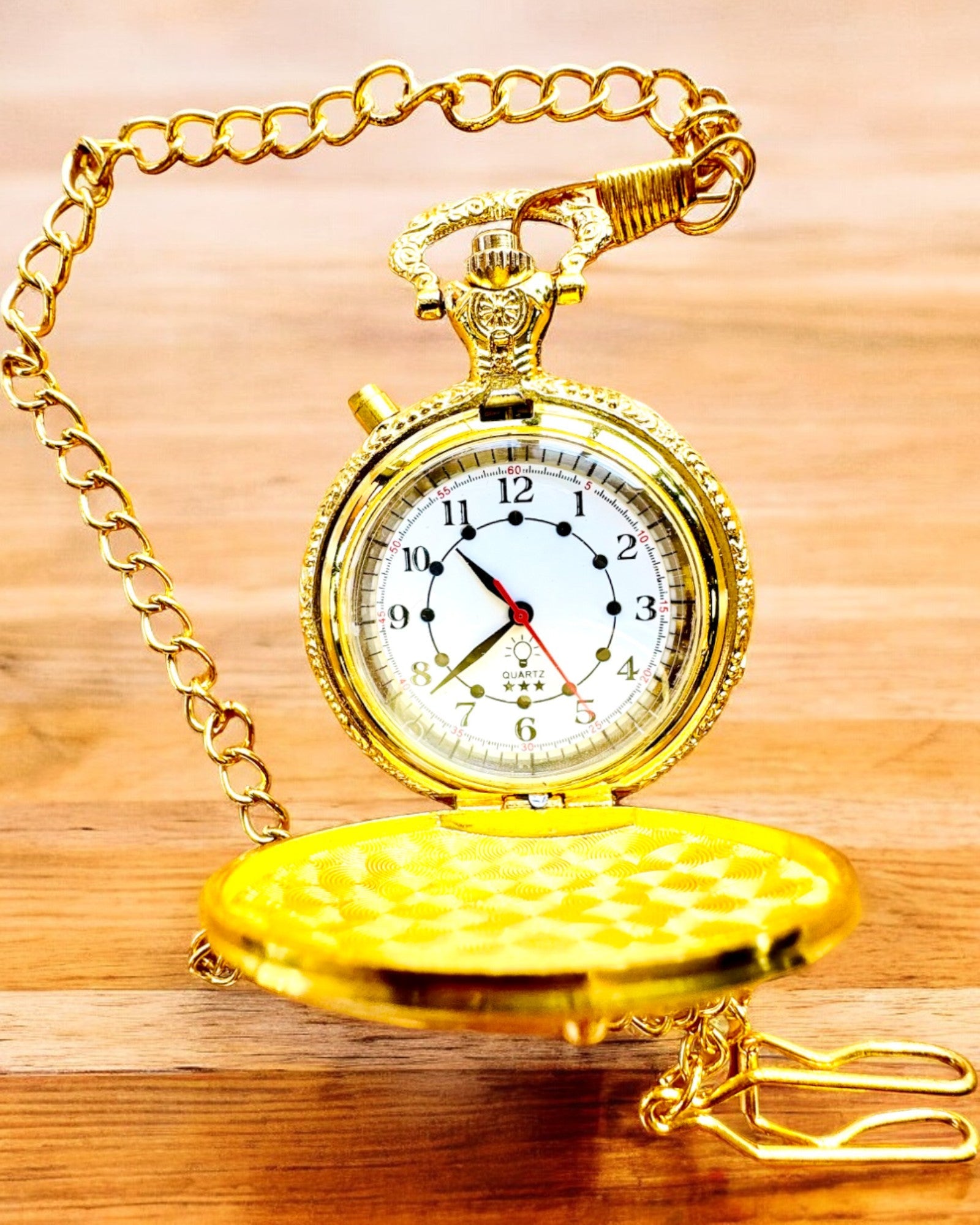 Orologio da Tasca "Motocyklowy Elegancik 2" – Incisione per regalo, 3 varianti di colore