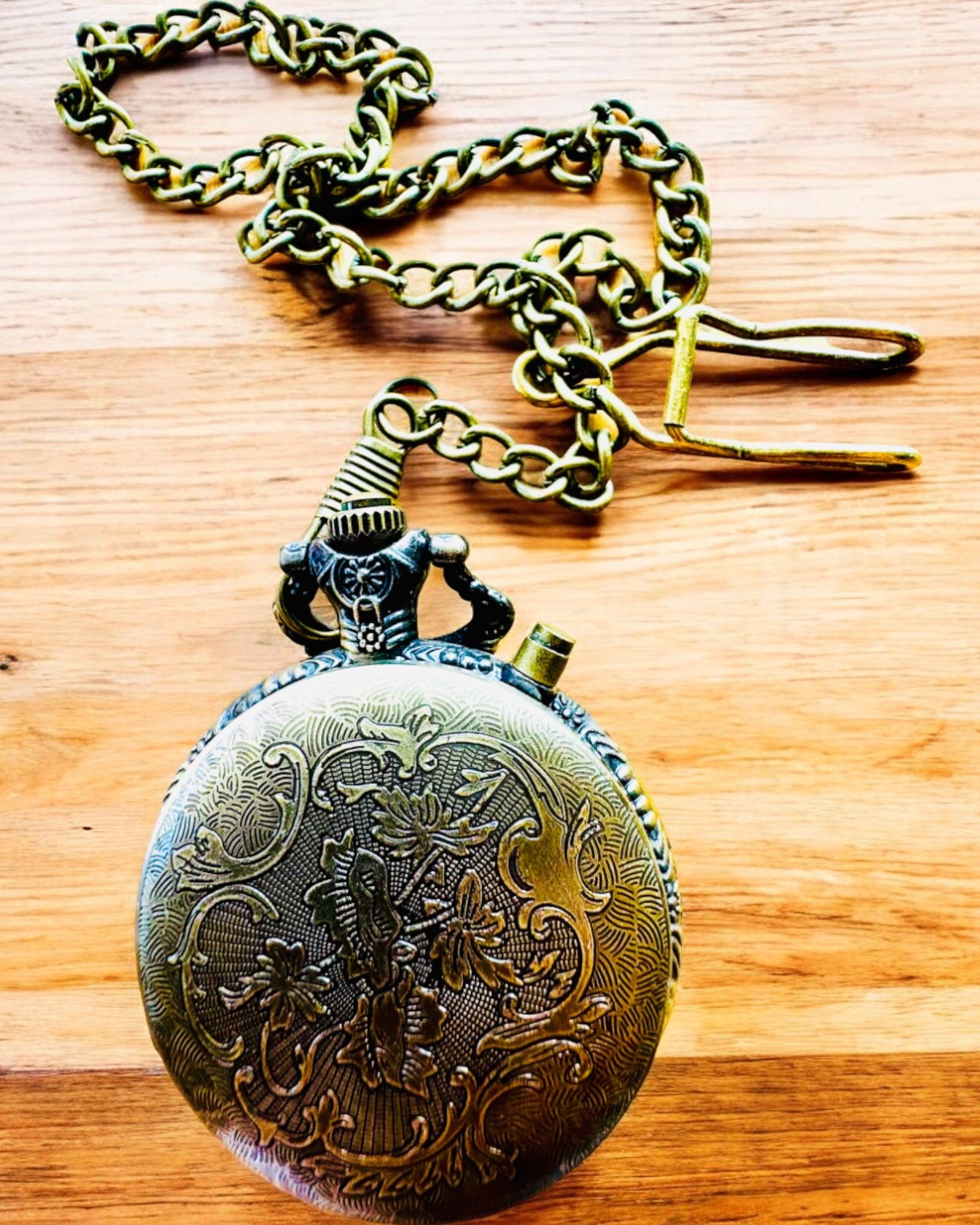 Orologio da Tasca "Motocyklowy Elegancik 2" – Incisione per regalo, 3 varianti di colore