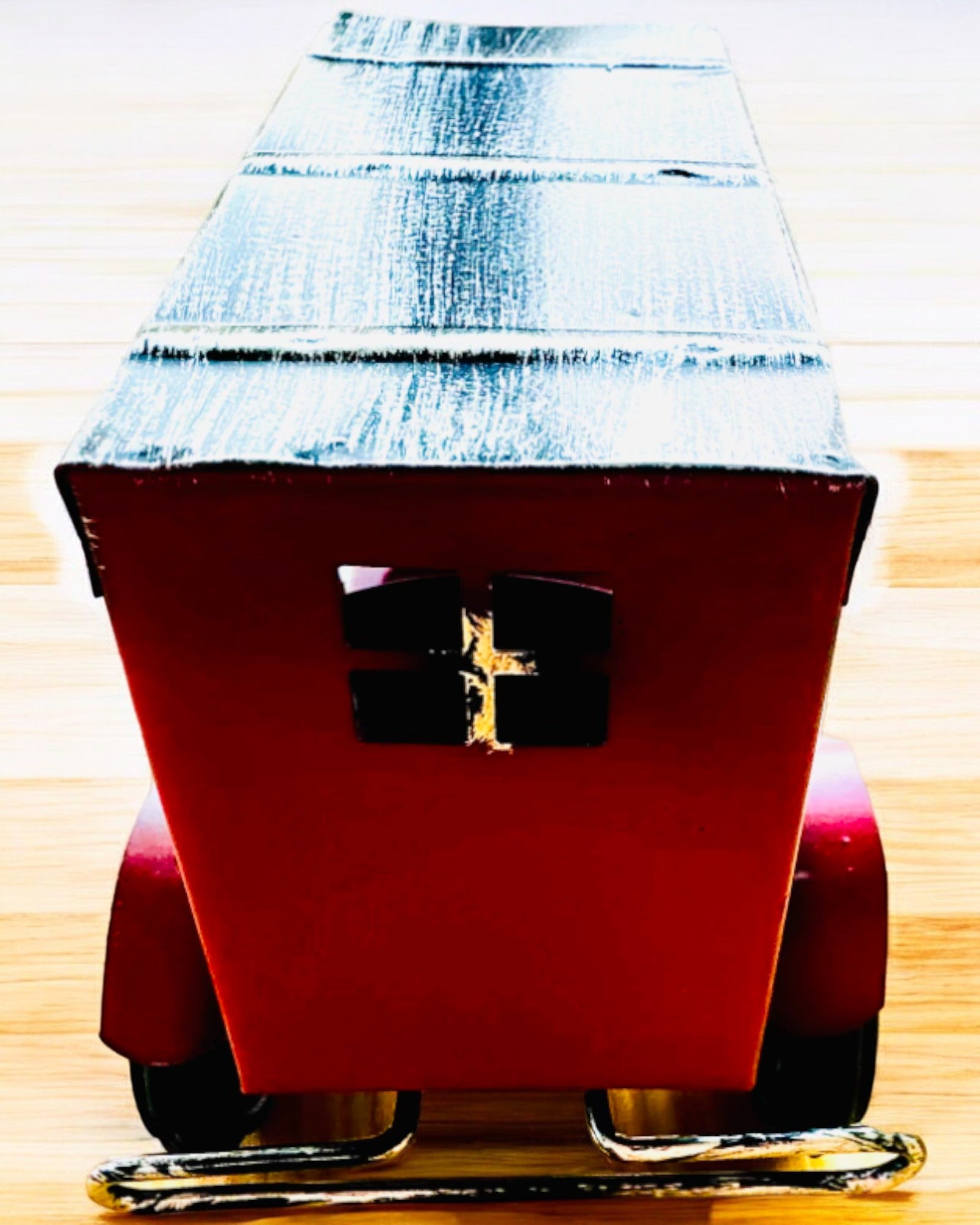 Modello classico di auto retrò - tre varianti con opzione di incisione per regalo