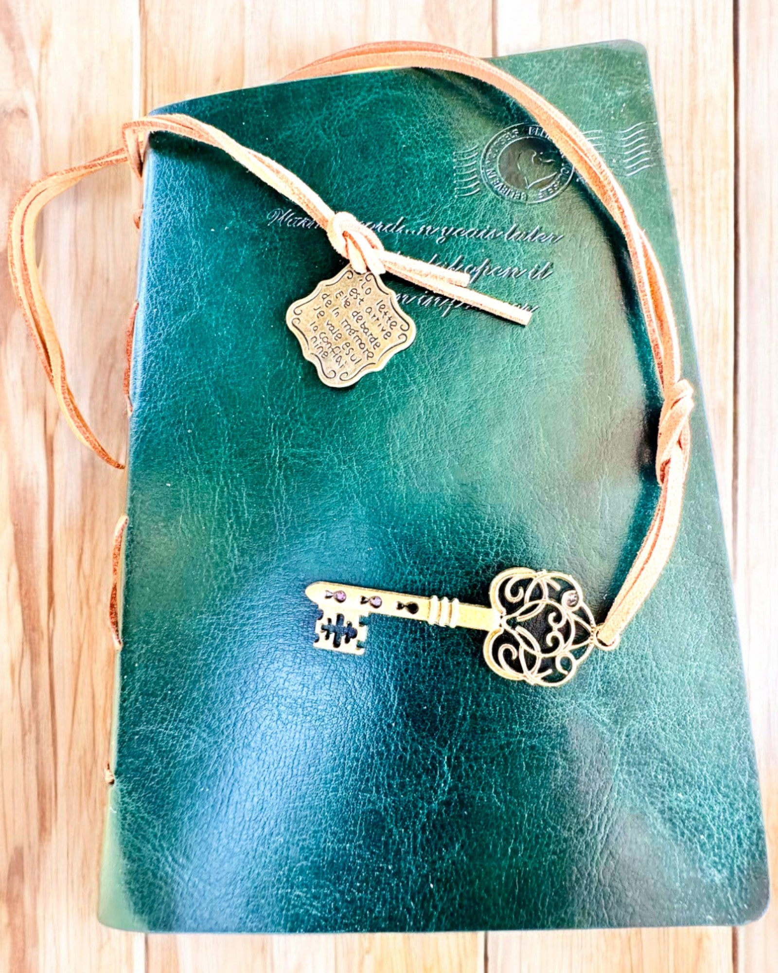 Taccuino Vintage "Chiave del Passato" - Possibilità di incisione per regalo, notes