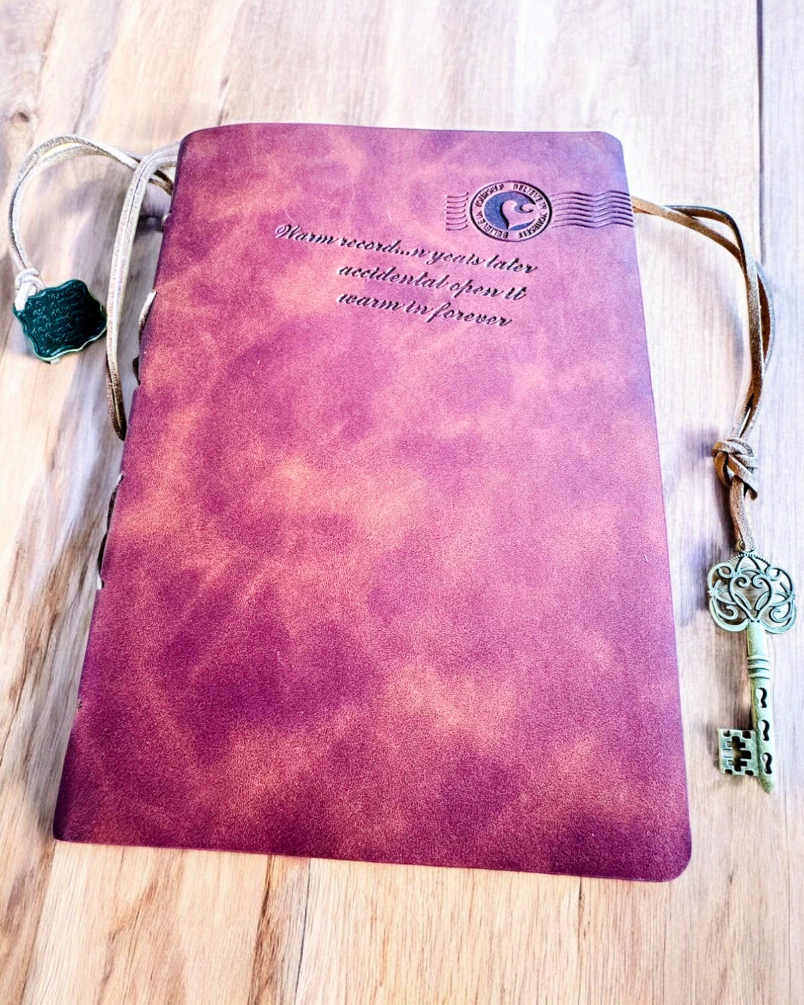 Taccuino Vintage "Chiave del Passato" - Possibilità di incisione per regalo, notes