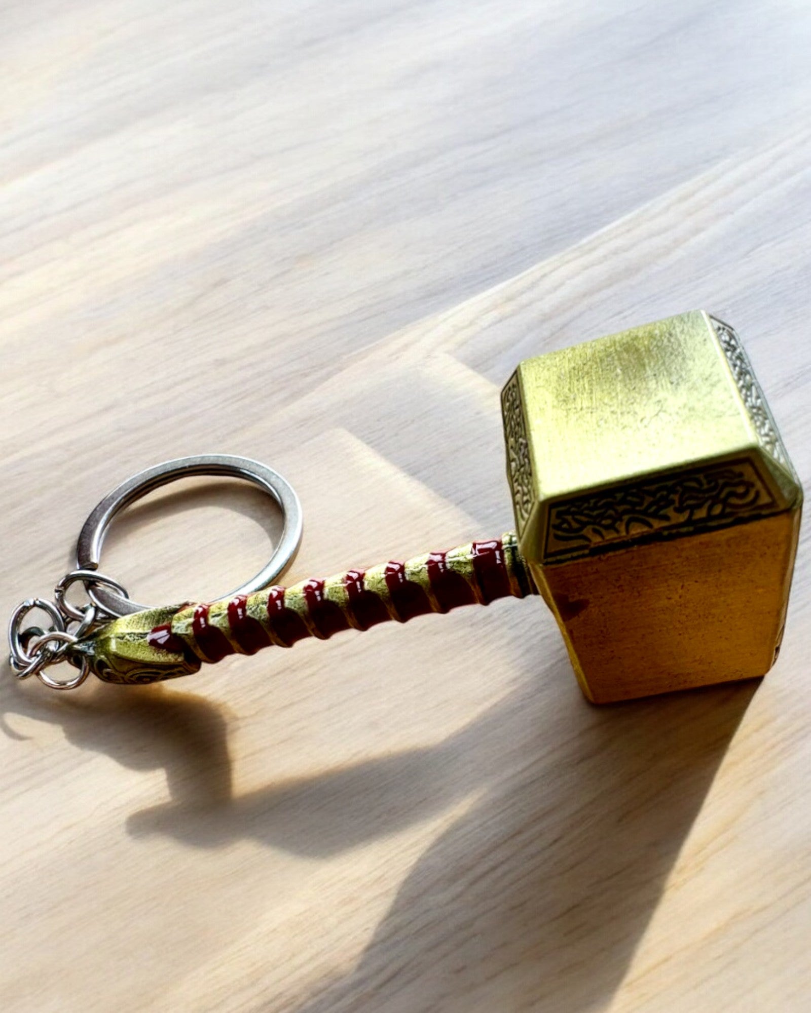 "Młot Wikinga - Portachiavi e apribottiglie in uno - Premium, possibilità di personalizzazione con incisione"