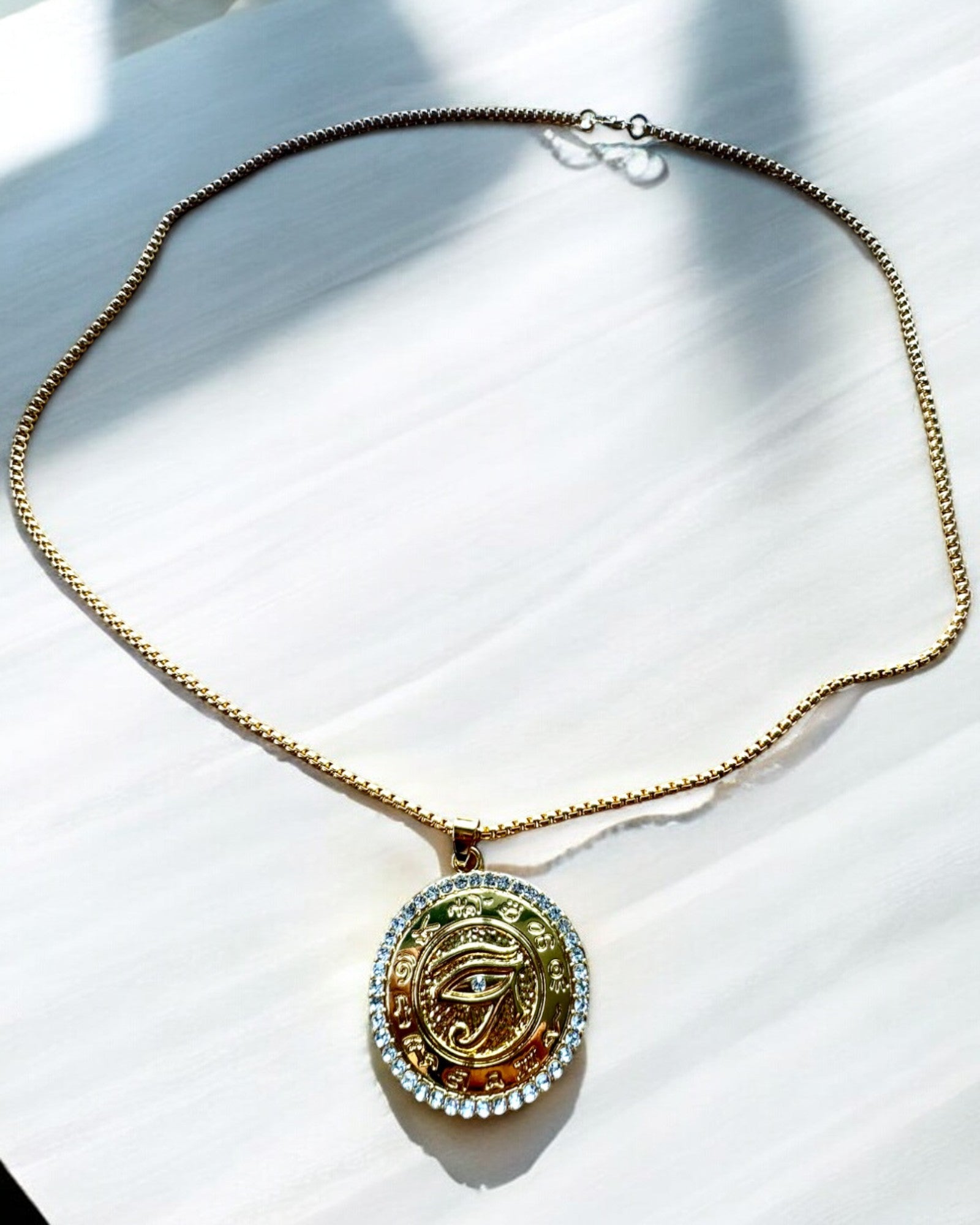 Amuleto di Potere "Occhio di Ra", possibilità di personalizzazione con incisione per regalo