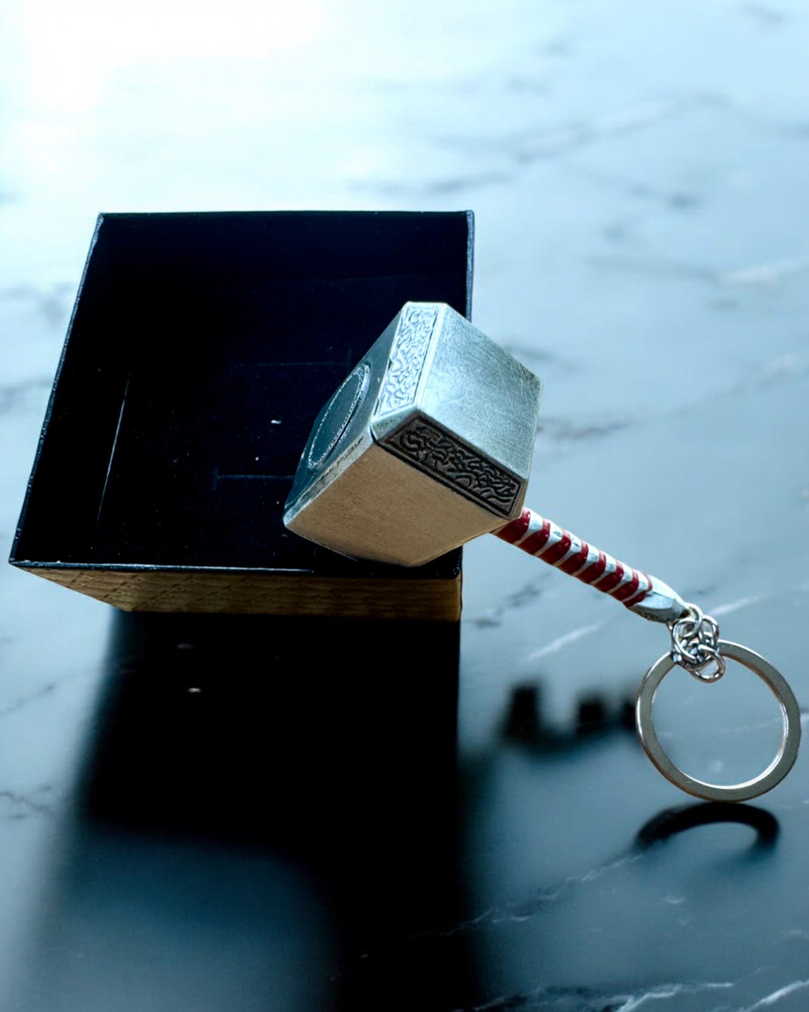 Martello di Thor - Portachiavi del Potere, possibilità di personalizzazione con incisione per regalo