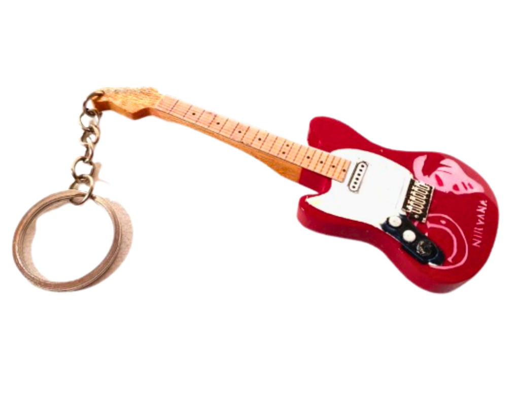Portachiavi chitarra in stile Nirvana - Kurt Cobain EGK-1365