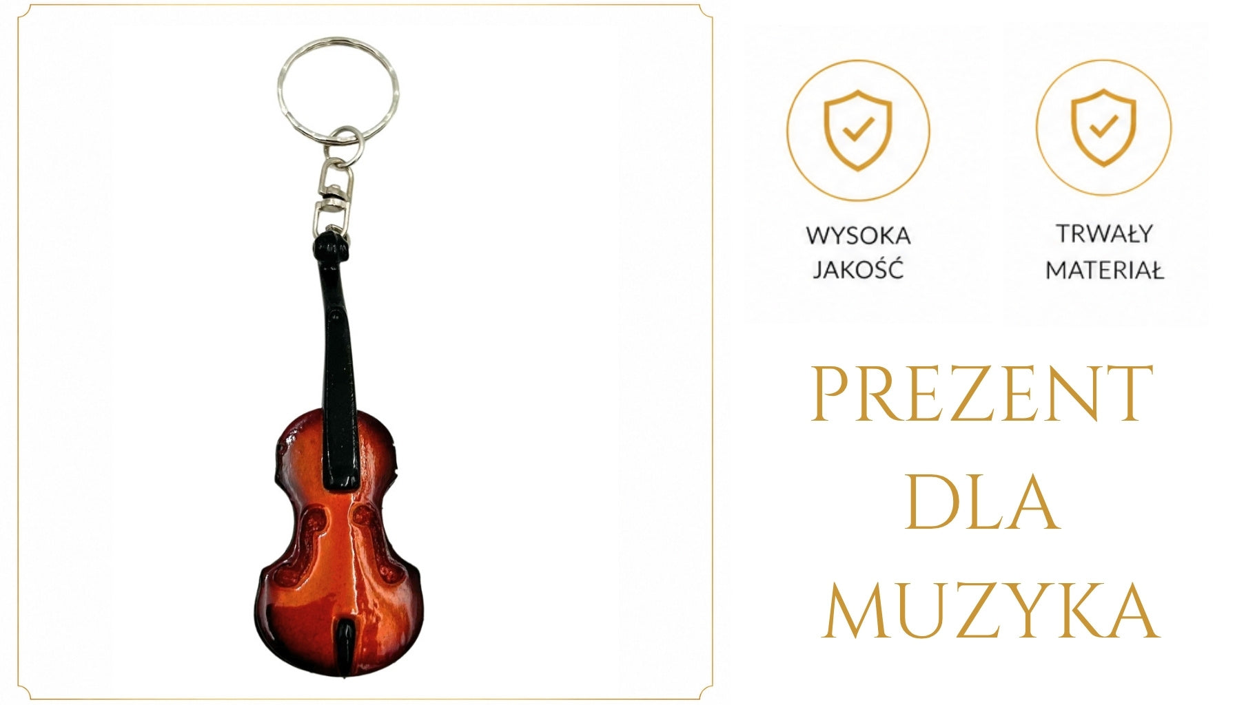 Portachiavi per chiavi, violino - ECK-0887