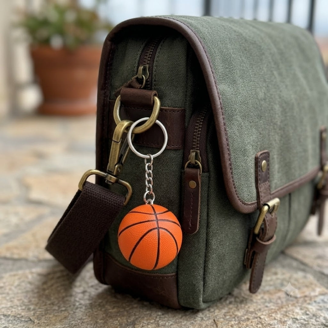 Portachiavi sportivo pallacanestro – Regalo per cestista - BBK-001