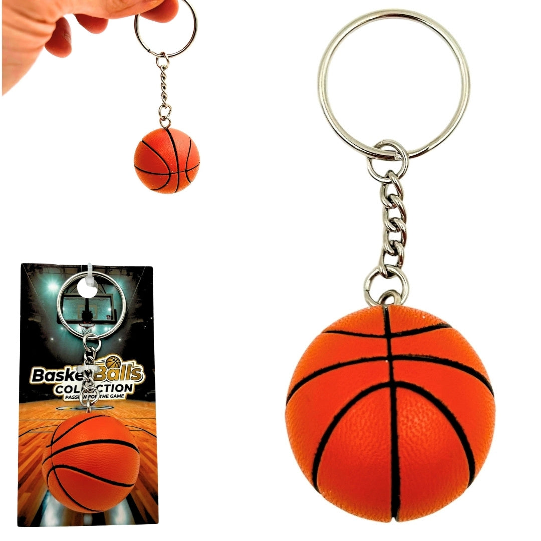Portachiavi sportivo pallacanestro – Regalo per cestista - BBK-001