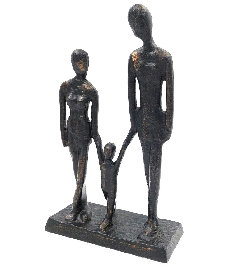 Famiglia con bambino, statuetta decorativa DI-FIG-022