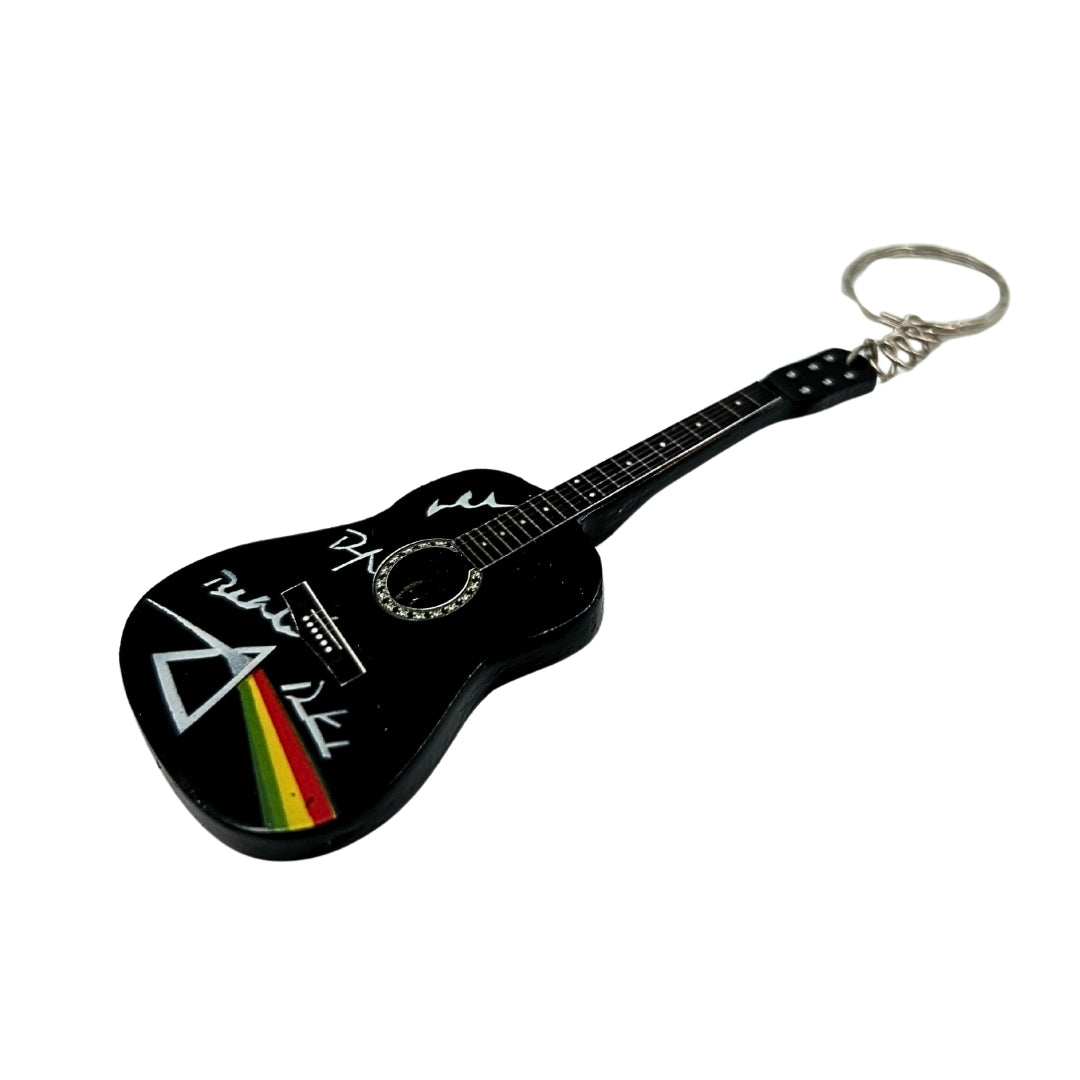 Portachiavi chitarra in stile Pink Floyd - Tribute - DSOM - EGK-0481