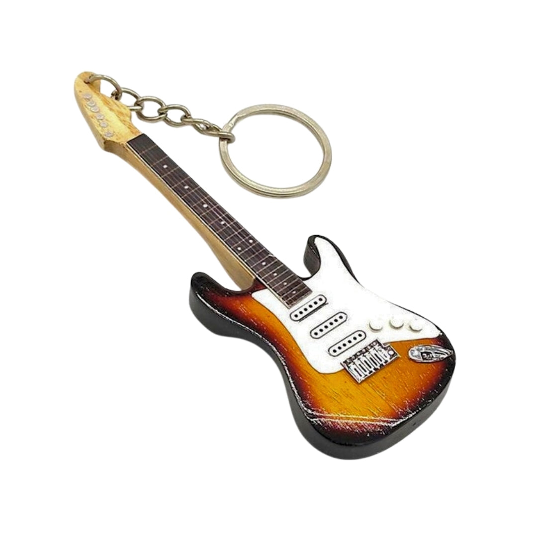 Portachiavi - chitarra J. Hendrix - mogano - EGK-0320
