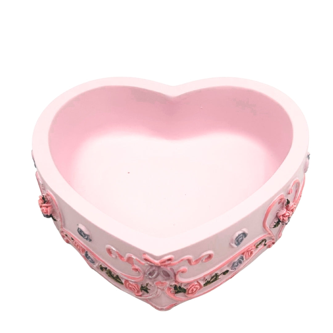 Carillon scatola ballerina cuore Lago dei Cigni con possibilità di incisione personalizzata, rosa, 12,5 cm, regalo ideale per compleanni o anniversari