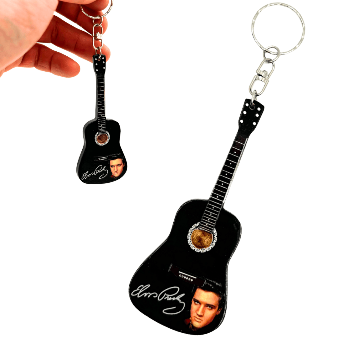 Portachiavi chitarra in stile Elvis Presley Tribute - EGK-1389