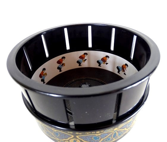 Zoetrop H68 – Proiettore cinematografico del XIX secolo con possibilità di personalizzazione incisa, ideale come regalo – altezza 19 cm, design classico per decorazioni d'interni