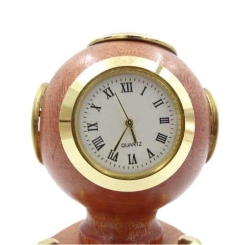 Piccolo Elmo da Sub Retrò con Orologio e Personalizzazione