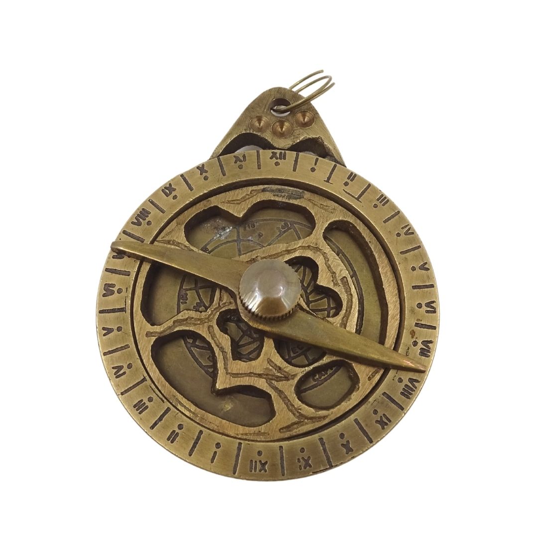 Astrolabio portachiavi in ottone – KR105