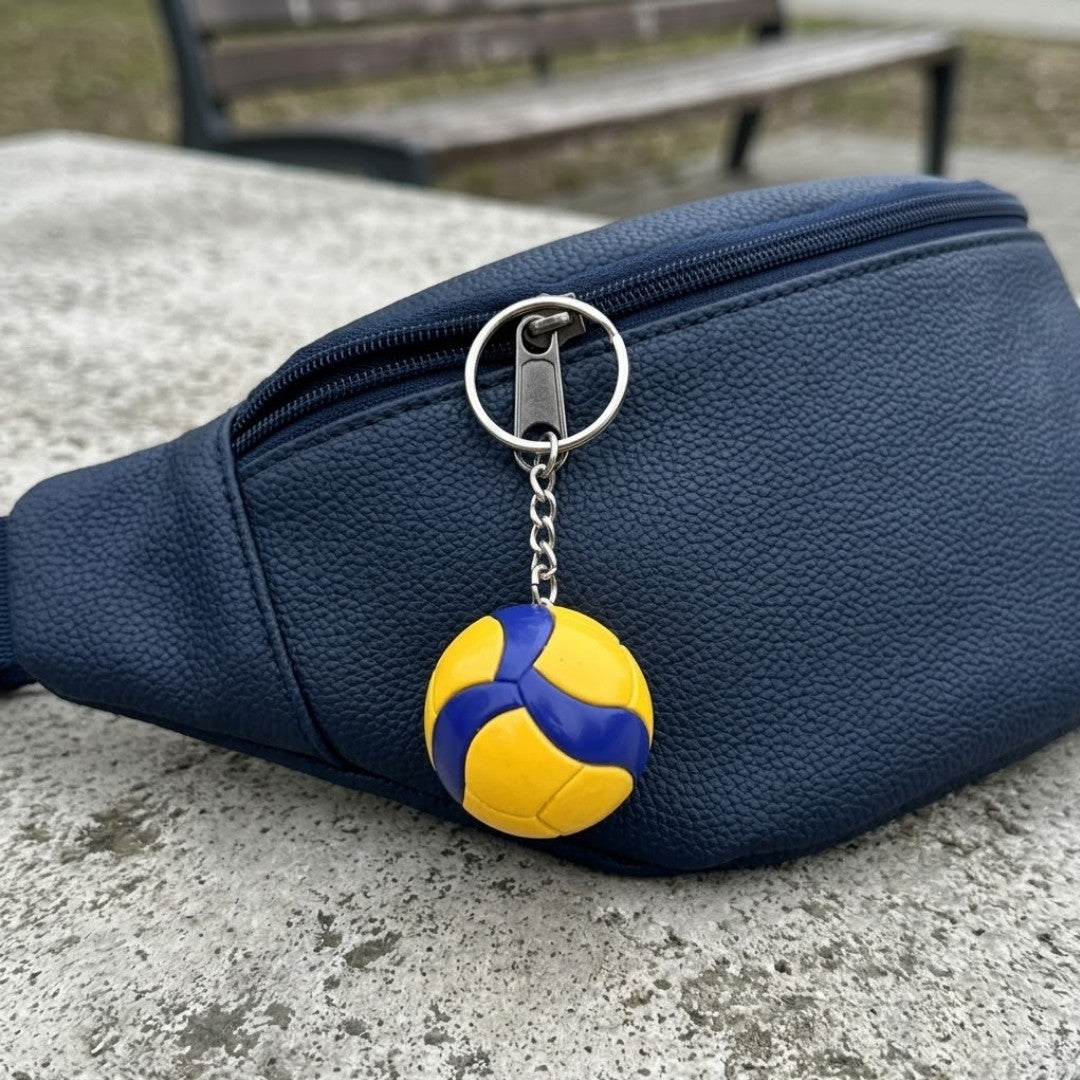 Portachiavi sportivo pallavolo – Regalo per pallavolista - VBK-001