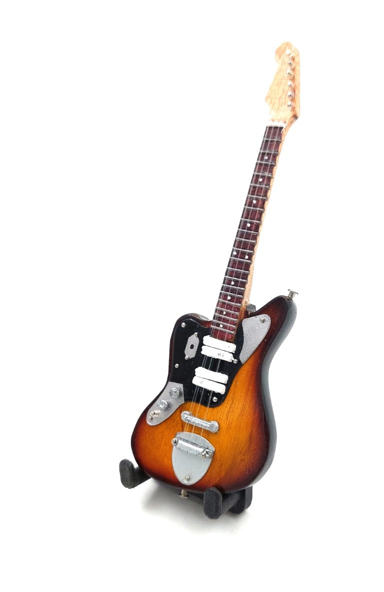 Mini chitarra 15cm - BMG-034 in stile Kurt Cobain