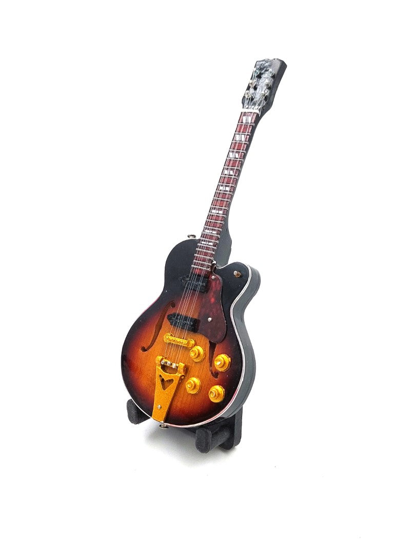 Mini chitarra 15cm - BMG-011 in stile Elvis Presley