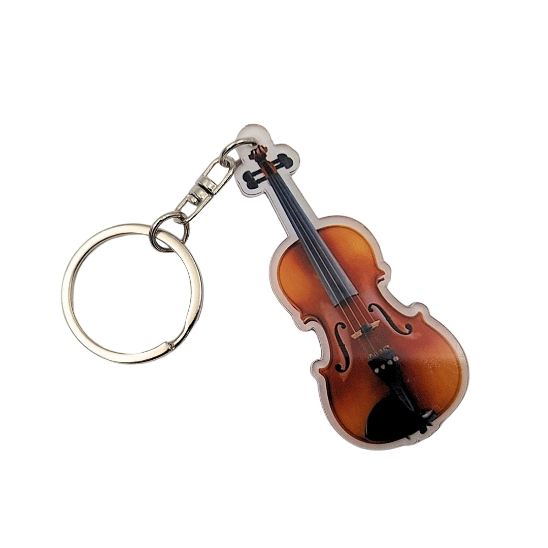 Portachiavi a forma di violino in acrilico ACI-8171