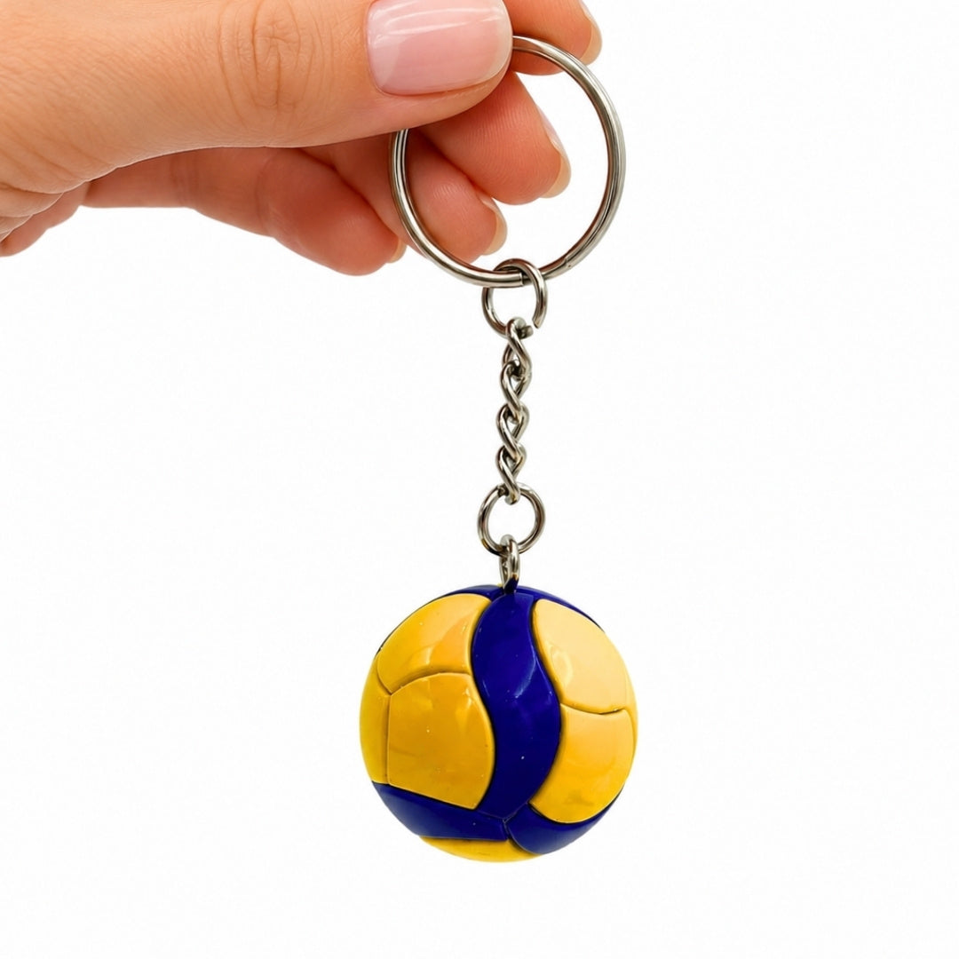 Portachiavi sportivo pallavolo – Regalo per pallavolista - VBK-001
