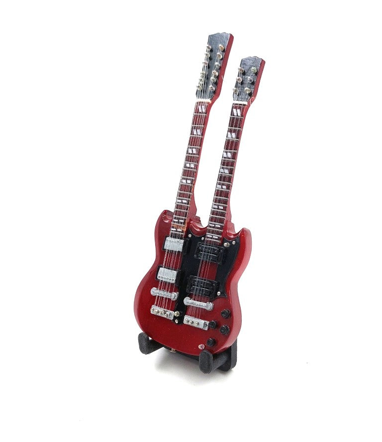 Mini chitarra 15cm - BMG-020 in stile Jimmy Page